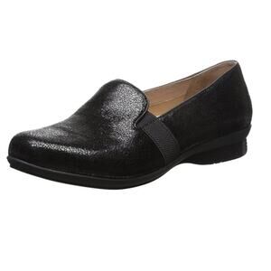 Dansko Addy Loafer in Black Crackle Women's EU 40 / US 9.5 - 10